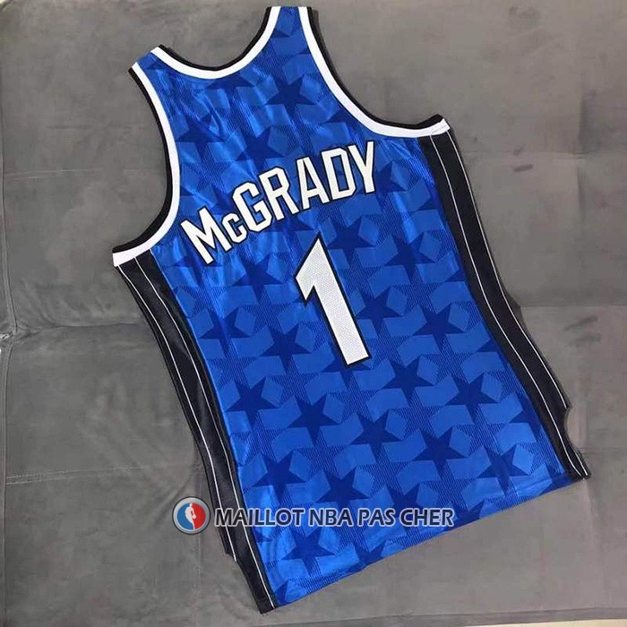 Maillot Orlando Magic Tracy McGrady Mitchell & Ness 2000-01 Bleu
